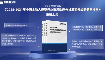 中国金融大模型行业市场竞争格局、发展现状及投资前景预测报告(智研咨询发布)