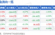 股票行情快报：瑞贝卡（600439）2月10日主力资金净卖出506.83万元