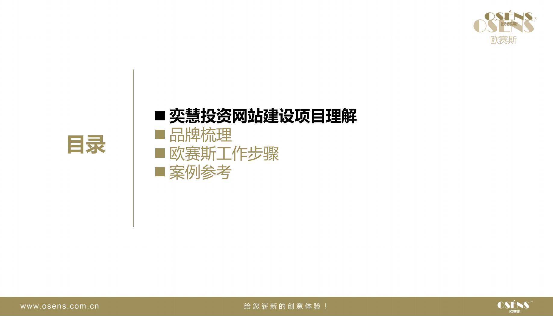 欧赛斯奕慧投资互联网金融网站建设建议方案